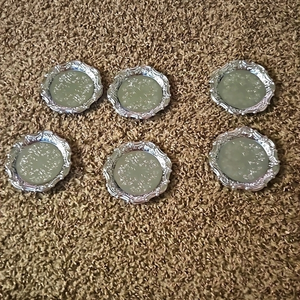 Beautiful Small plated Trays or‎ Plates from Hong Kong